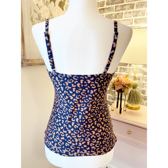 NWT Kona Sol Women's Shirred Tankini Top - Picture 6 of 7